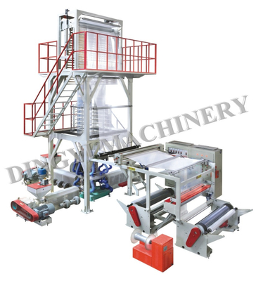PLA Biodegradation MLDPE Rotary Die 3 Layer Blown Film Extruder