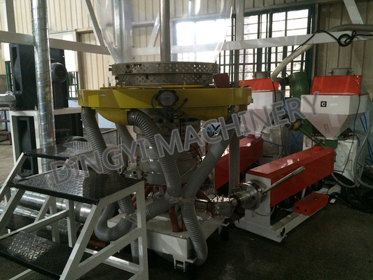 0.20mm 22Kw Three Layer Co Extruder Film Blowing Machine