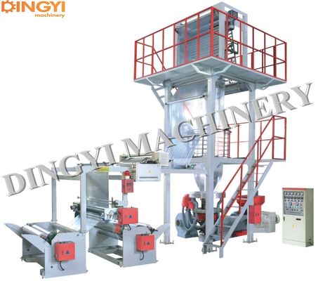 Döner Kalıplı 1300MM HDPE LDPE LLDPE Film Şişirme Makinesi
