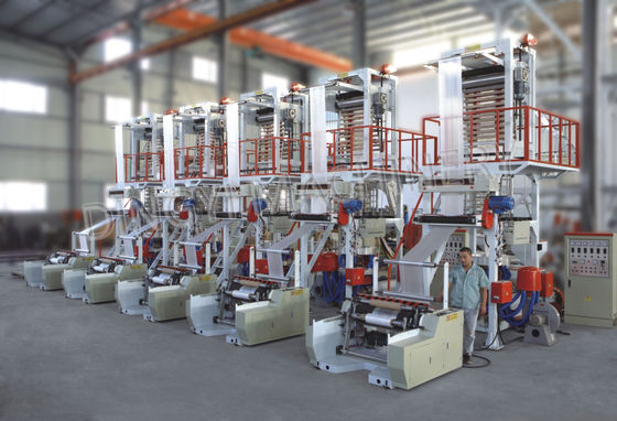 Otomatik Sarıcı 600mm HDPE Film Şişirme Makinası